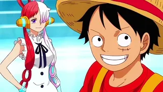 Luffy and Uta have known each other since childhood? [One Piece Film Red trailer] #luffy #onepiece