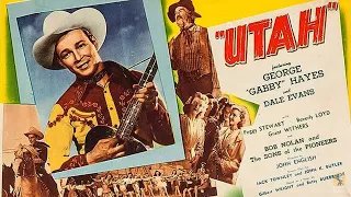 Utah (1945) Full Movie | John English | Roy Rogers, George 'Gabby' Hayes, Dale Evans