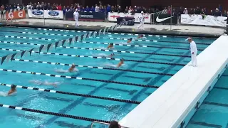 Daniel Li breaks CIF SS 100 Breast record