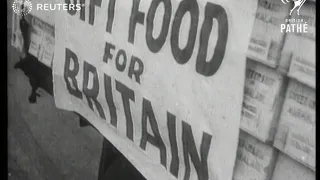 Meetings in Europe, Canada, and Australia address food shortages in Britain (1946)