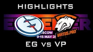 Virtus Pro vs EG EPICENTER 2016 Final Game 1 Group B LB Лучшая игра Русские комментаторы