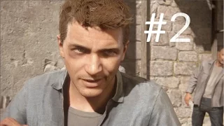 Uncharted 4 A Thief's End Gameplay Walkthrough Part 2 - Prison Fight - Infernal Place (Chapter 2)