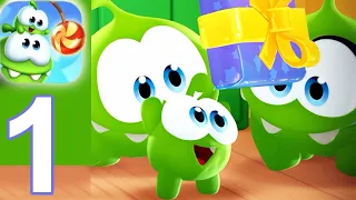 Cut the Rope Remastere‪d Level 1-1 To 1-24 Gameplay Walkthrough Video - Chapter 1 - Part 1 (iOS)