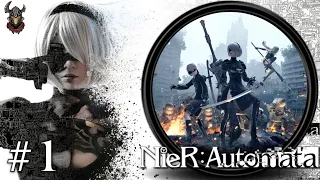 Прохождение NieR: Automata #1 Заброшенная Фабрика