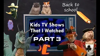 Kids TV Shows That I Watched - PART 3 (Back to School) | Mark SW