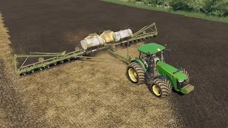 Farmersburg Ep#48 | Harvest, Planting | FS19 Timelapse | Farming Simulator 19 Timelapse