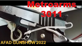 AFAD Gun Show 2022 Metroarms
