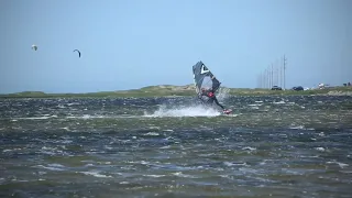 Freestyle windsurfing training | Magdalen Islands, Quebec