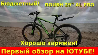 Первый обзор на ЮТУБЕ! ROUSH 29" AL PRO. Хорошо заражен. Бюджетный! Какой купить? Ейск 2023.