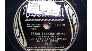 Fletcher Henderson - Grand Terrace Swing (1936)