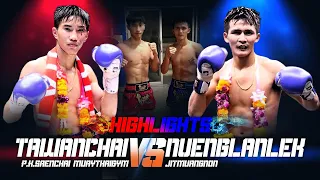 ตะวันฉาย (Tawanchai) vs หนึ่งล้านเล็ก (Nuanglarnleg) ศึกพี.เค.แสนชัย ที่ เวทีมวย ลุมพินี