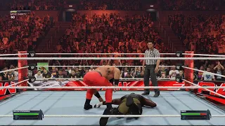 Braun Strowman vs Omos