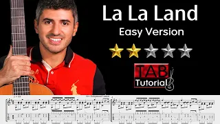 La La Land | Easy Version + Sheet & Tab | Mia Sebastian's Theme