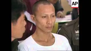 THAILAND: MONK MURDERER OF UK TOURIST TO FACE DEATH PENALTY