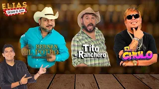 Elías desde el bar con Tito El Ranchero, El Chulo y Hernan "El Potro"