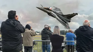 RIAT 2023- FRANCE'S HIGH ENERGY RAFALE SOLO DISPLAY - 4K