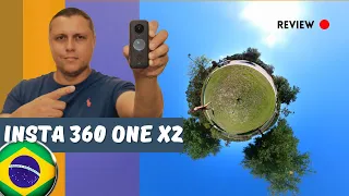 Insta 360 One X2 - Melhor Camera 360 [ Review Completo ! ]