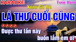 Lá Thư Cuối Cùng🌟Bội Bạc 🌟Chuyện Tình Không Dĩ Vãng🌟Karaoke Nhạc Sống Tone Nam - Tình Trần Organ