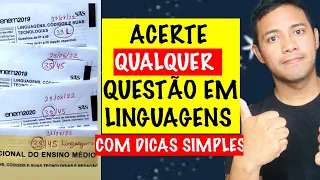 O QUE ESTUDAR EM LINGUAGENS PARA ACERTAR QUALQUER QUESTÃO NO ENEM