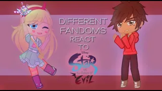 fandoms react to star vs. the forces of evil || svtfoe react || [3/4]