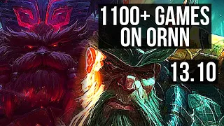 ORNN vs GP (TOP) | 2.6M mastery, 1100+ games, 8/2/7, Godlike | KR Master | 13.10