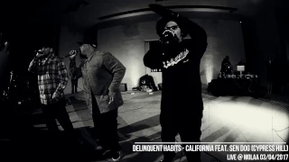 Delinquent Habits - California feat. Sen Dog - Live at LA Story 2017