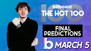 Final Predictions! Billboard Hot 100 Top 100 Singles (March 5th, 2022) Extended Edit.