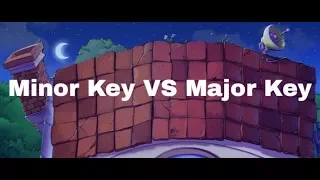 Plants VS Zombies - Graze The Roof - Minor Key VS Major Key