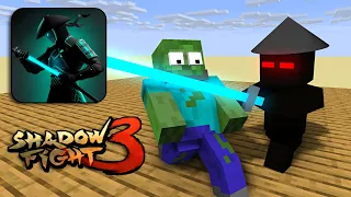 Monster School : SHADOW FIGHT 3 CHALLENGE - Minecraft Animation