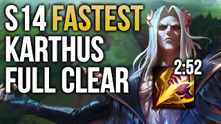 SEASON 14 KARTHUS JUNGLE 2:52 FULL CLEAR