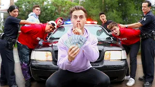 Last One To Get Arrested Wins $10,000 (HIDE AND SEEK)