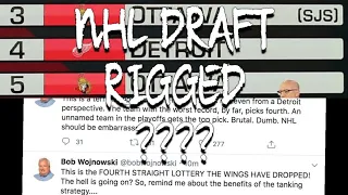 NHL Draft "RIGGED" | Red Wings get "SCREWED" | DetroitSports247