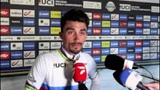 Julian Alaphilippe Reacts To His World Championship Victory