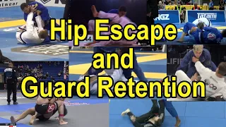 Why the hip escape is good for guard retention