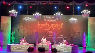 Ustad Zakir Hussain, Kala Ramnath and Jayanthi Kumaresh - Triveni Chennai 2023