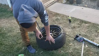 Stretching tires on xxr521 18x10 wheels on 225/40r18 Continental