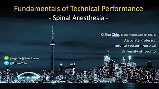 Successful Spinal Anesthesia / Epidural / Lumbar Puncture - Fundamentals of Technique