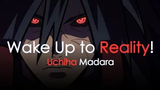 WAKE UP TO REALITY😈😈 || MADARA UCHIHA EDIT || #madarauchiha ,#madara ,#edit ,#trending ,#foryou