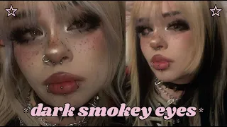 dramatic smoky eye full face tutorial ⋆♱✮♱⋆ cruelty free