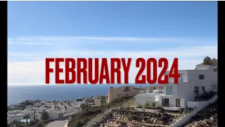 Spain, Costa Blanca, Cumbre Del Sol, DÉNIA. February 2024