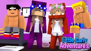 SNEAKING BOYS INTO THE CASTLE FOR A SLEEPOVER?! w/Little Carly (Minecraft Roleplay).