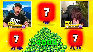 ABSOLUMENT PHENOMENAL 😱  BATTLE PACK OPENING de 4'000 GEMMES contre FarsAttack (brawl stars)