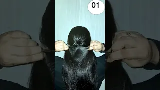 3️⃣😍New🔥ponytail hairstyle 🫶for You❤️👌👩🏻🌼#inspiredbydreams