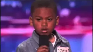 Howard Stern Makes 7-year-old Rapper Cry on America's Got Talent | Kollege Kidd