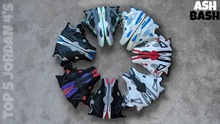 Ash Bash's Top 5 Jordan 4 Sneakers I Own #TopFiveFriday