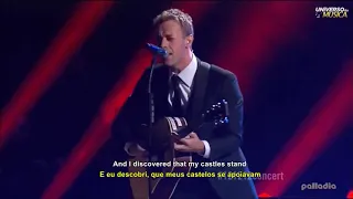 Coldplay (Chris Martin) - Viva La Vida - Acústico (The Madison Square Garden 2012) Legendado BR