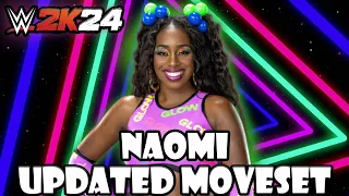 WWE 2K24 Naomi Updated Moveset + Superstar Settings