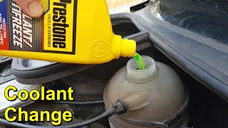 Engine Coolant Change - Peugeot 206