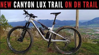 New Canyon LUX TRAIL on DH Straník Trail