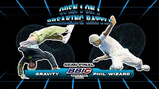 [SEMI FINAL 1] GRAVITY vs PHIL WIZARD l BBIC 2022 Open 1on1 Breaking Battle